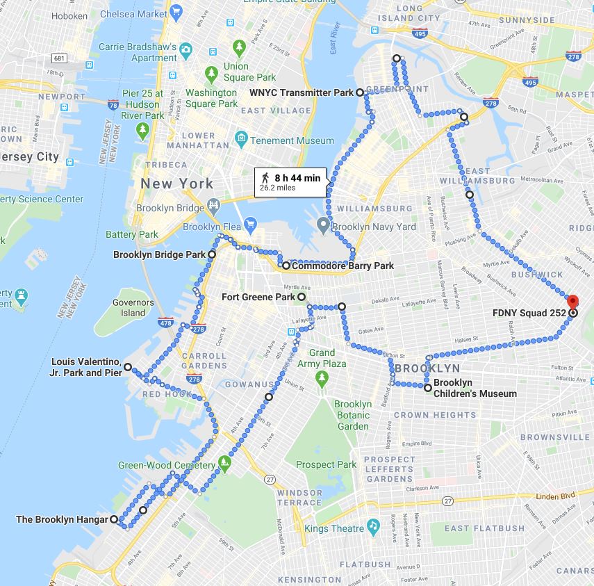 Week 1 route